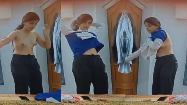Cute Slim Sis Mom Captured Old+New Video Free