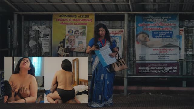 Malayalam Aunty Cheating Young BF Hard Fucking MMS