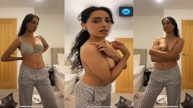 Hot Babe Sexy Figure Showing Her Big Ass Leak Video HD