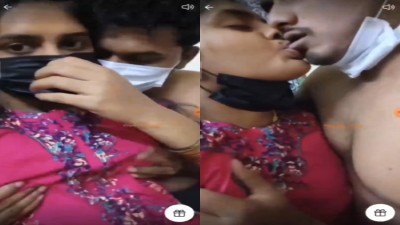 Young Couple Kissing Massaging Mulai Video