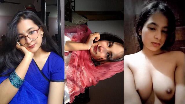 Desi Bengali Girl Viral Nudes Boobs Pressing Rubbing