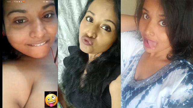 Desi Sri Lankan Maal GF Nude VC Viral MMS