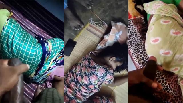 Tamil Sleeping Mom & Sister Nude Secretly Captured MMS