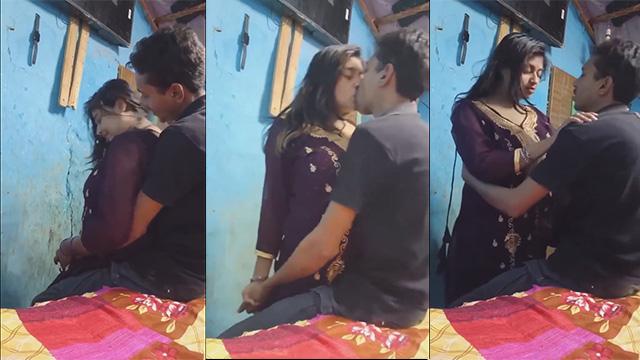 Young Sister Romantic Kiss Her Brother Online