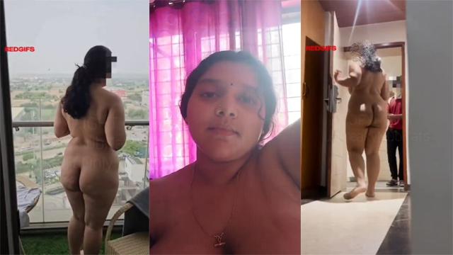 Horny Bhabi Doing Naked Dare With Delivery Guy MMS