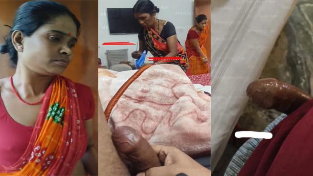 House Owner Masturbating Watching Infront Of Maid