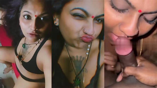 Tamil Girl Biting BF Balls With Seductive Talking And Cowgirl Fucking