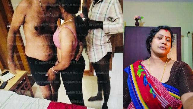 Theni Cuckold Wife Shared Deep Inside Threesome