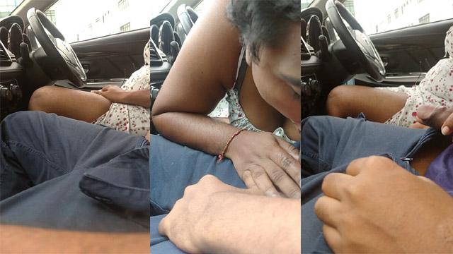 Malaysian Tamil Wife Car Park Sucking Hard Sex Hubby