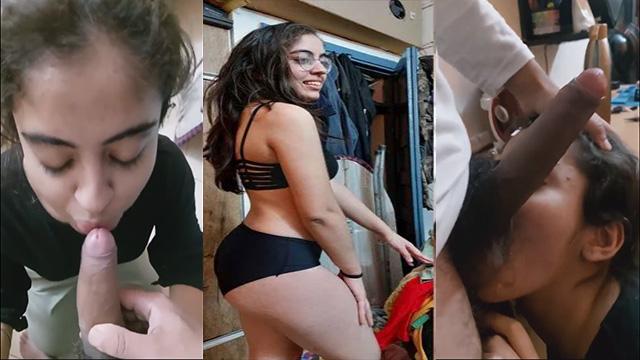 Indian Girlfriend Nude & Giving BJ Fucking Lover Online